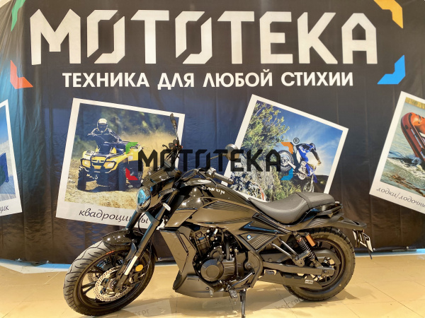 Мотоцикл чоппер / круизер Dayun (Даюн) DY500 - 6F чёрный с ПТС | Мототека