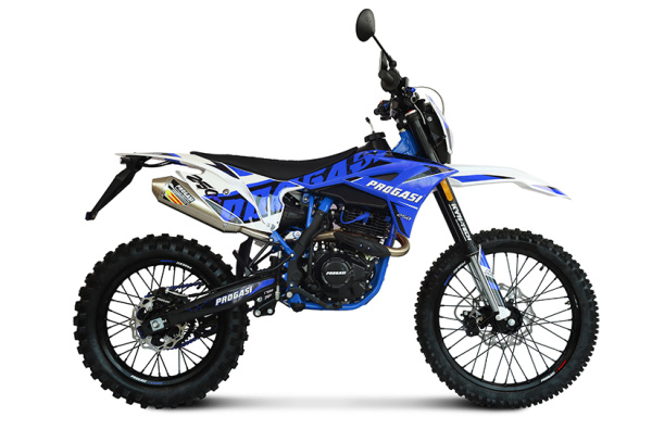 Мотоцикл кроссовый / эндуро Progasi (Прогаси) Super Max 250 RR Blue с ЭПТС | Мототека